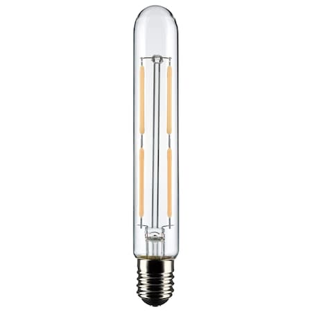 Satco 4-Watt T6.5 LED - Clear - Intermediate Base - 3000K - 400 Lumens - 120 Volts S21860